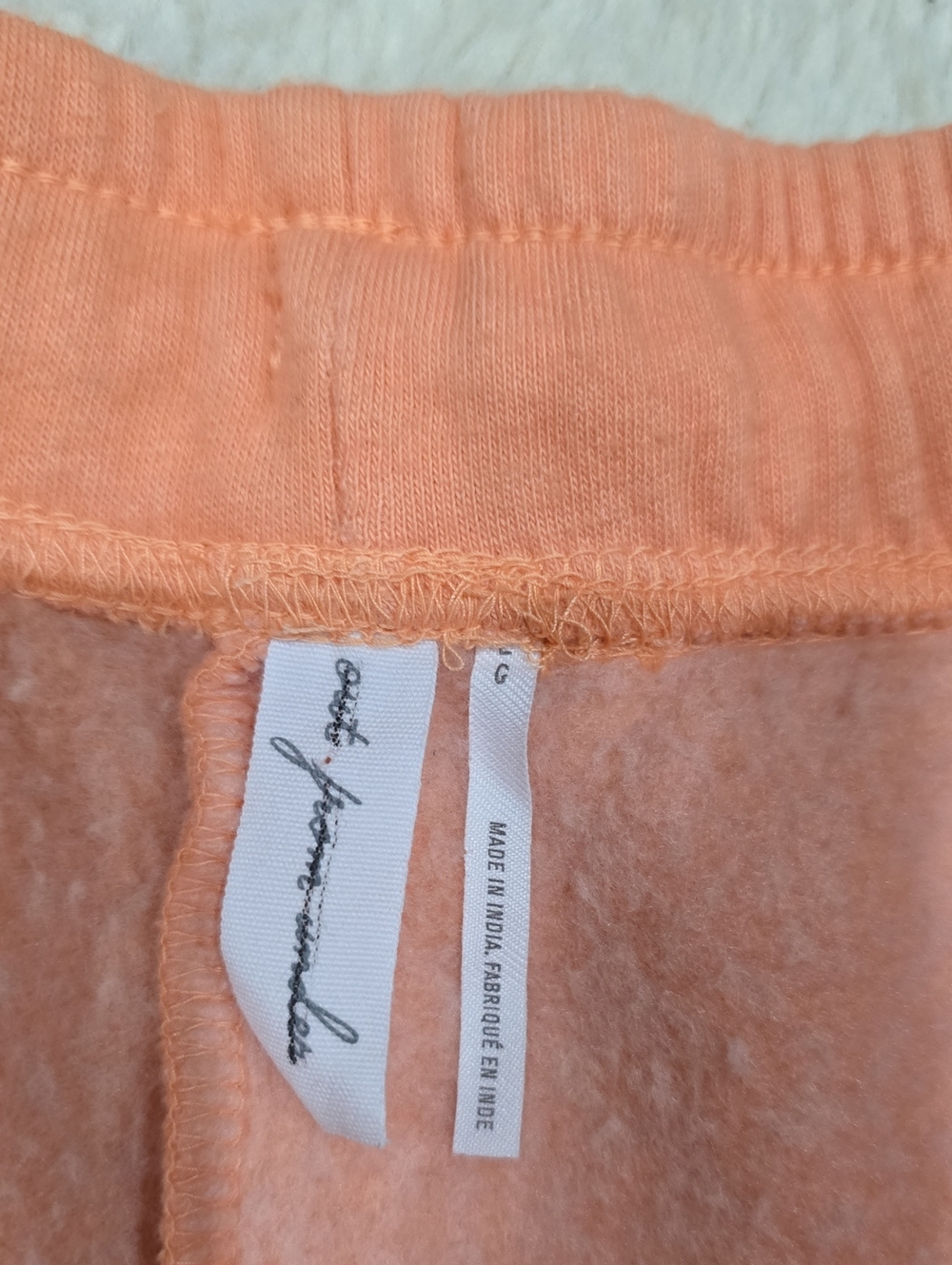 Urban Outfitters Peach Coral Track Joggers - Picture 2 of 6